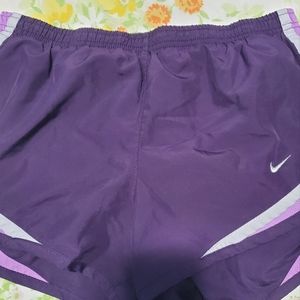 Nike purple running shorts